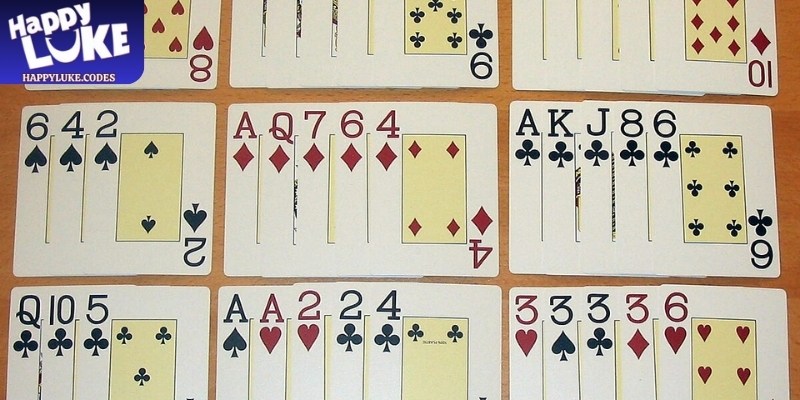 Mậu binh Happyluke có giao diện trực quan, bảng hiển thị chi tiết